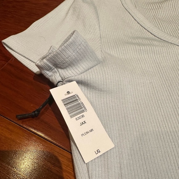 Aritzia Sunday Best JAX Henley mini dress LIGHT BLUE - Picture 5 of 7
